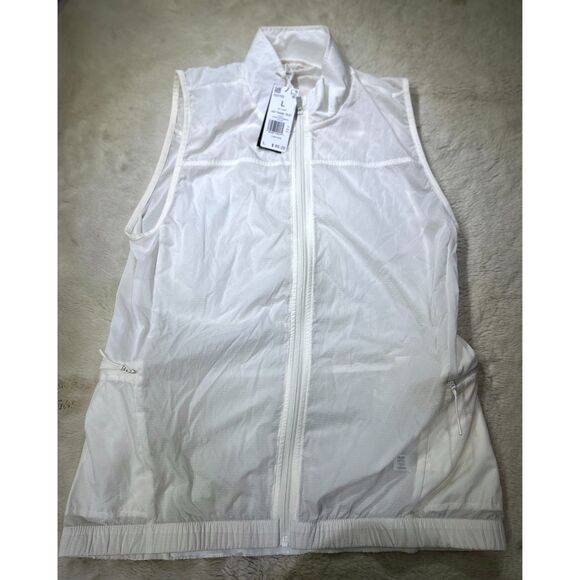 adidas Other - Adidas Vest Mens Medium HIIT Training Vest Green Full-Zip running train IS3699